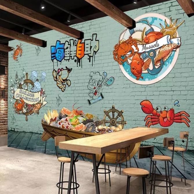 Fond d'écran photo 3D haute définition 350x256cm pour habillage mural durable