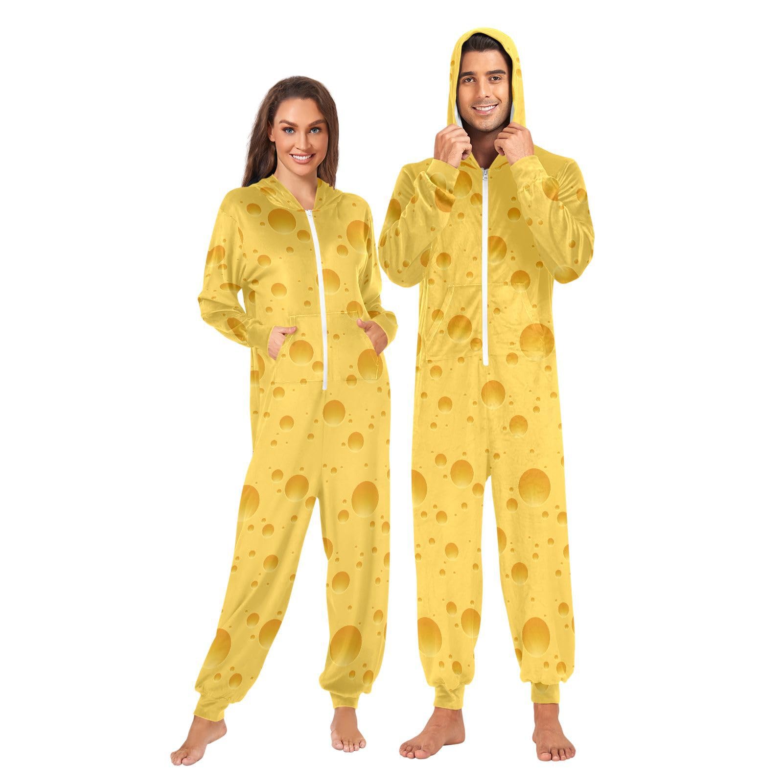 Adult Onesie Costume Pajamas Unisex One Piece Cosplay Sleepwear Homewear for Women Men XS…