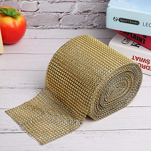 Ruban de mariage strass 9m pour sublimer vos gâteaux d'anniversaire et décorations de fête