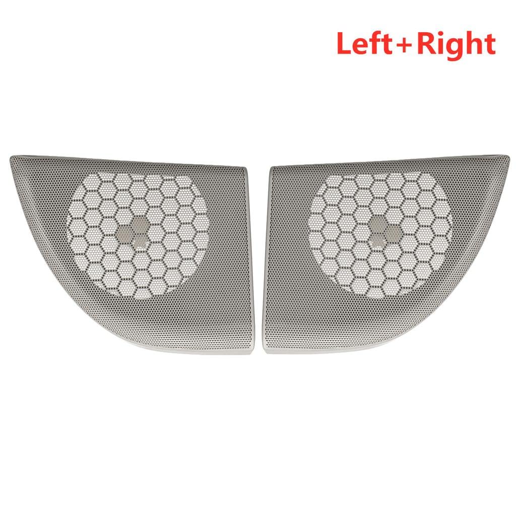 2 Piezas Cubiertas Decorativas de Altavoz de la Puerta Delantera de Coche Rejilla de Altavoz para - Coupe W203 2008-2011 A20372703887E94