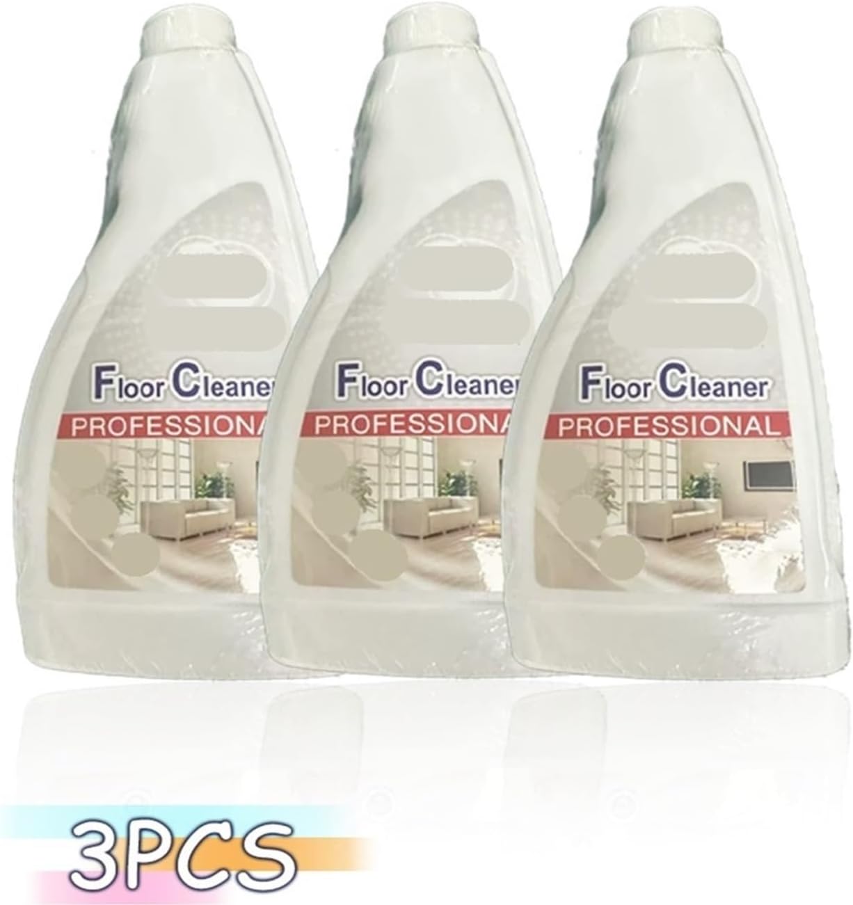 Floor Cleaning Solution， Compatible for Roborock S8 Pro Ultra S7 MaxV Ultra Vacuum Cleaner Robot Mops(3pcs)