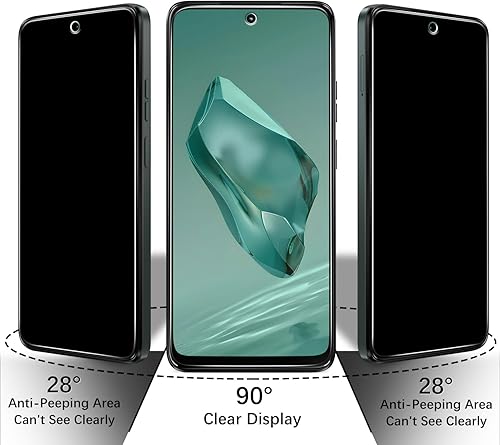 Miniatura 9 de Pokolan Protector de pantalla de vidrio templado para Motorola Moto G Pure (3 unidades, antiarañazos, sin burbujas)