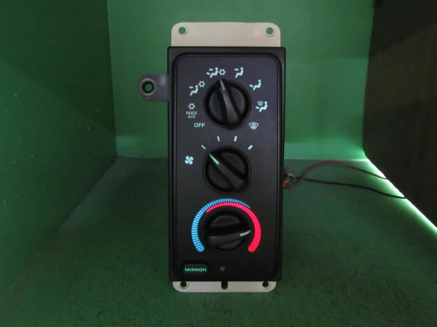 Heater A/C Climate Control Panel Temperature Switch for 1998 Dodge Ram W/AC with Mirror Switch