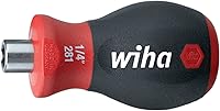 Vista 1 de Wiha 28103 Portabrocas magnético de 1/4, Stubby, 57mm