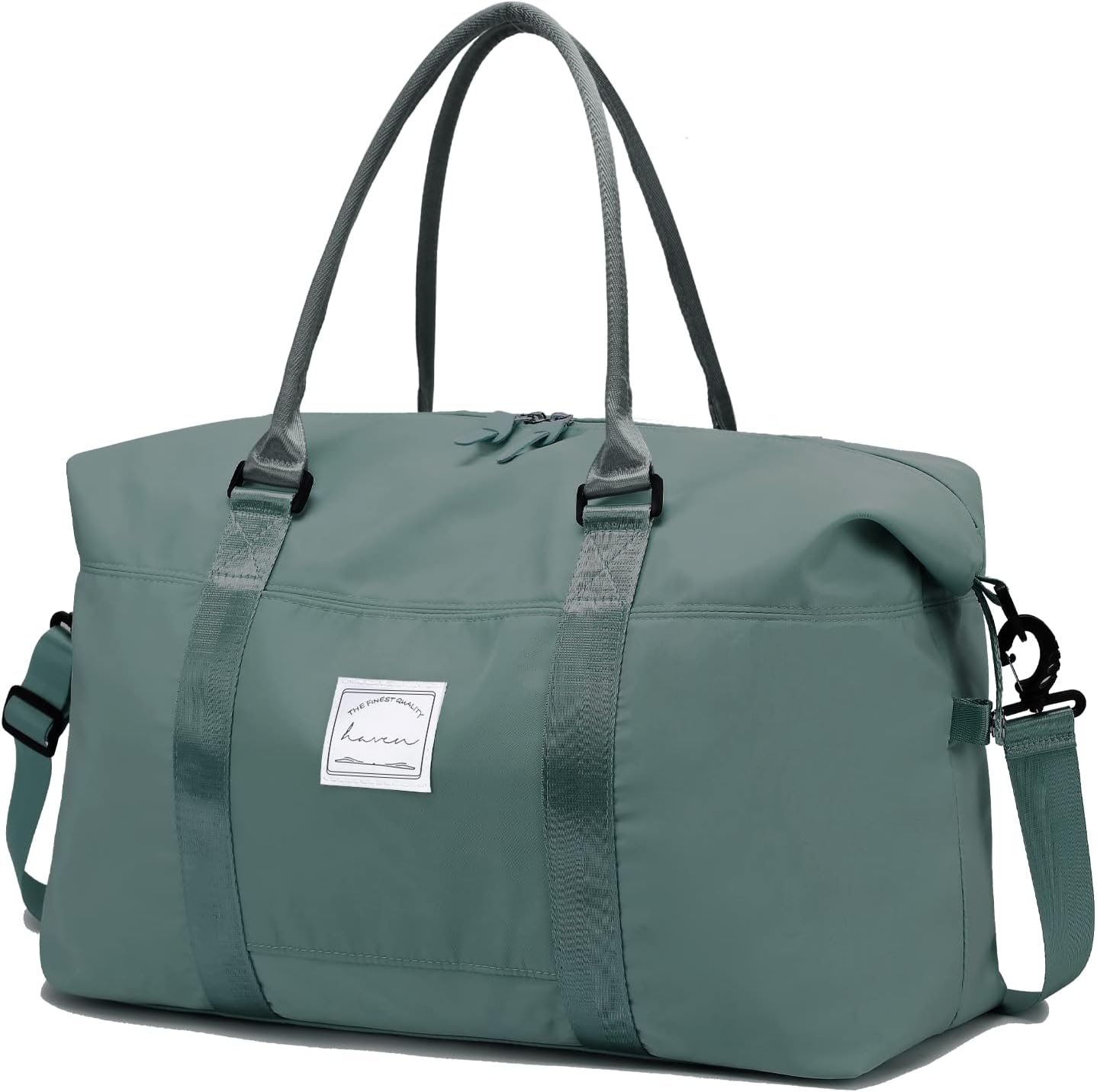 VMIKIV Sports Gym Bag Womens Foldable Travel Duffle Bag