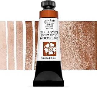 DANIEL SMITH Extra Fine Watercolor Paint, 15ml Tube, Lunar Earth, 284600050, 0.5 Fl Oz (Pack of 1)