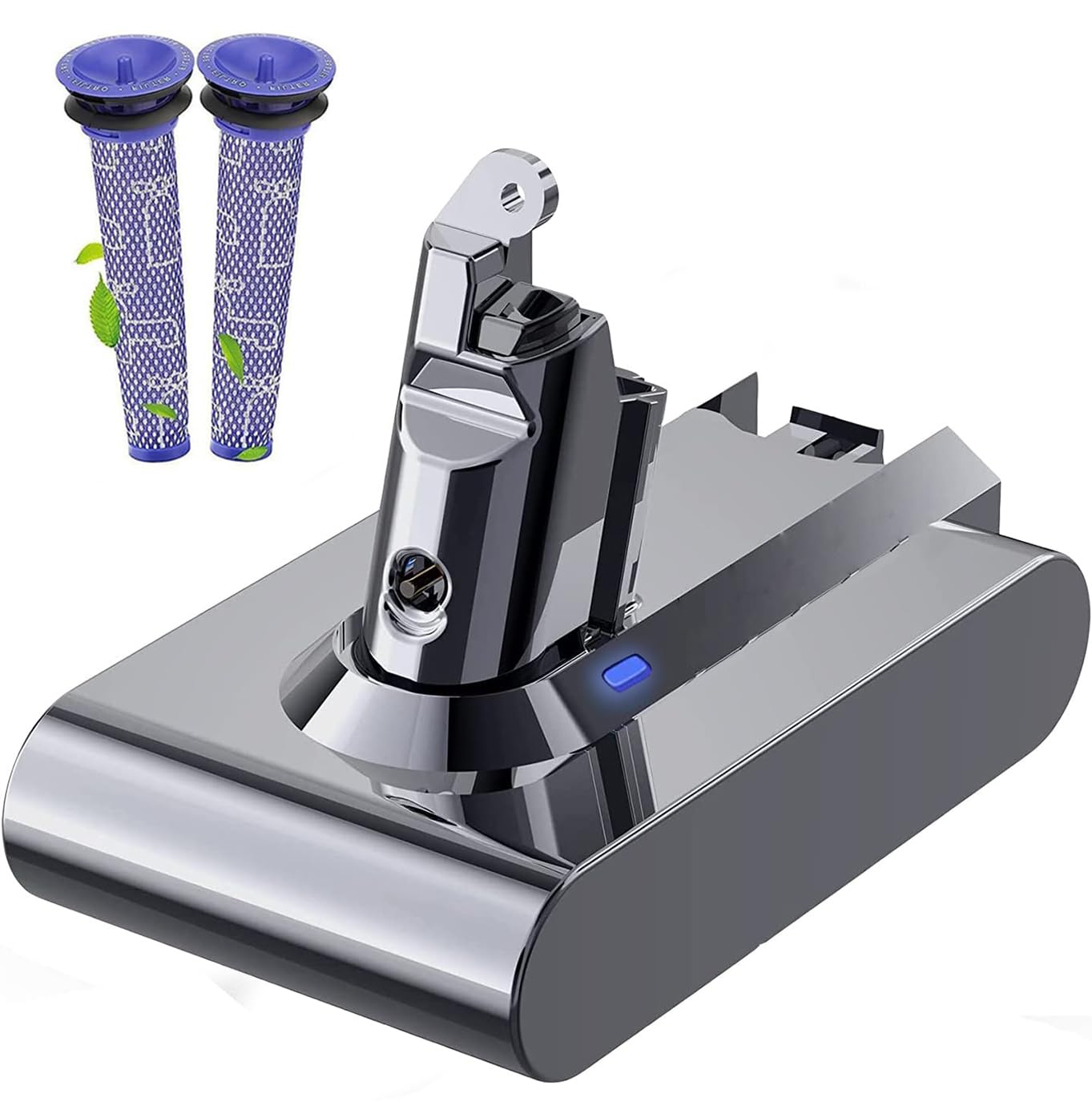 Bonadget 21,6 V 4600 mAh DC61 Ersatzakku für Dyson V6 DC59 V6 DC58 DC61 DC62 Animal DC72 DC74 595 650 770 880 Handstaubsauger