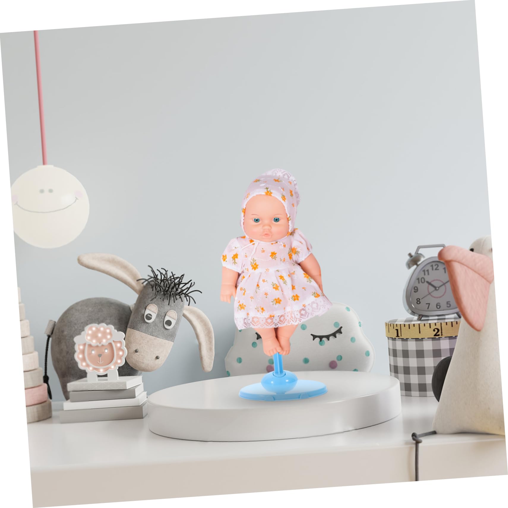 Hohopeti 30Pcs Doll Stand Bracket Supports for Displaying Dolls Stand with Resistance for Decor and Doll Accessories