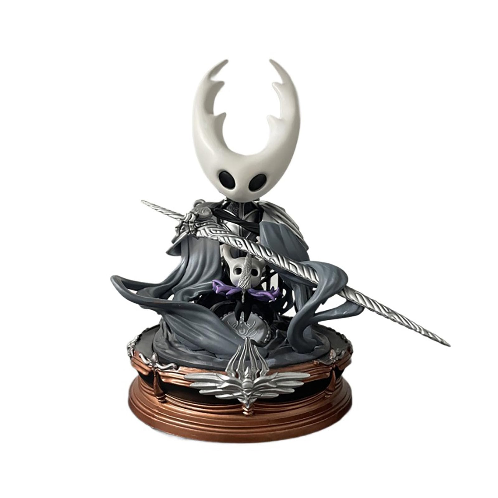 Hollow Knight Statua Figura Da Collezione | PVC, Altezza 26 Cm | Realizzata Con Dettagli Curati | Regalo Per Gamer