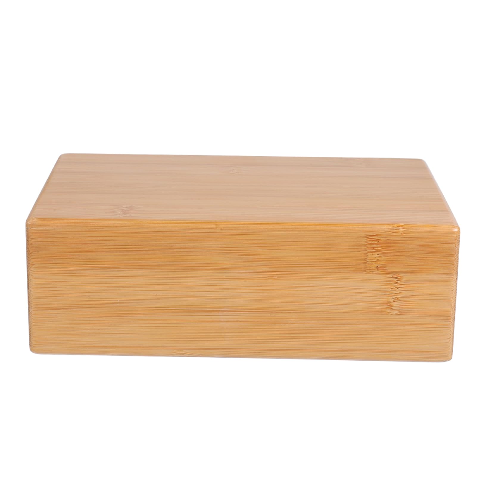 BESTonZON Brique de Yoga en Bambou Naturel Accessoire de Yoga Simple en Blocs Surface Lisse et Facile à Nettoyer à Domicile