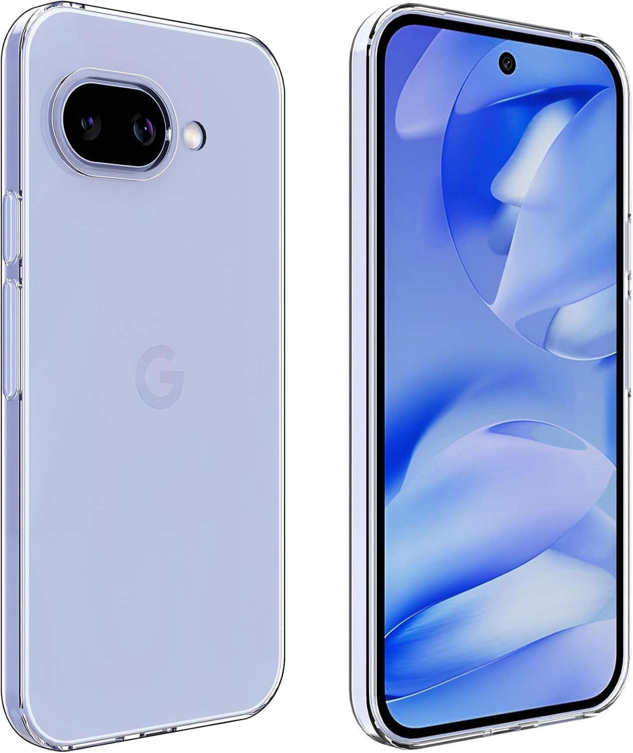 Google Pixel9a ケース クリア Pixel 9a クリアケース Pixel9 透明 TPU ソフト カバー ピクセル9a 薄型 全透明 ストラップホール付き レンズ保護 柔軟 耐衝撃 スリム スマホケース