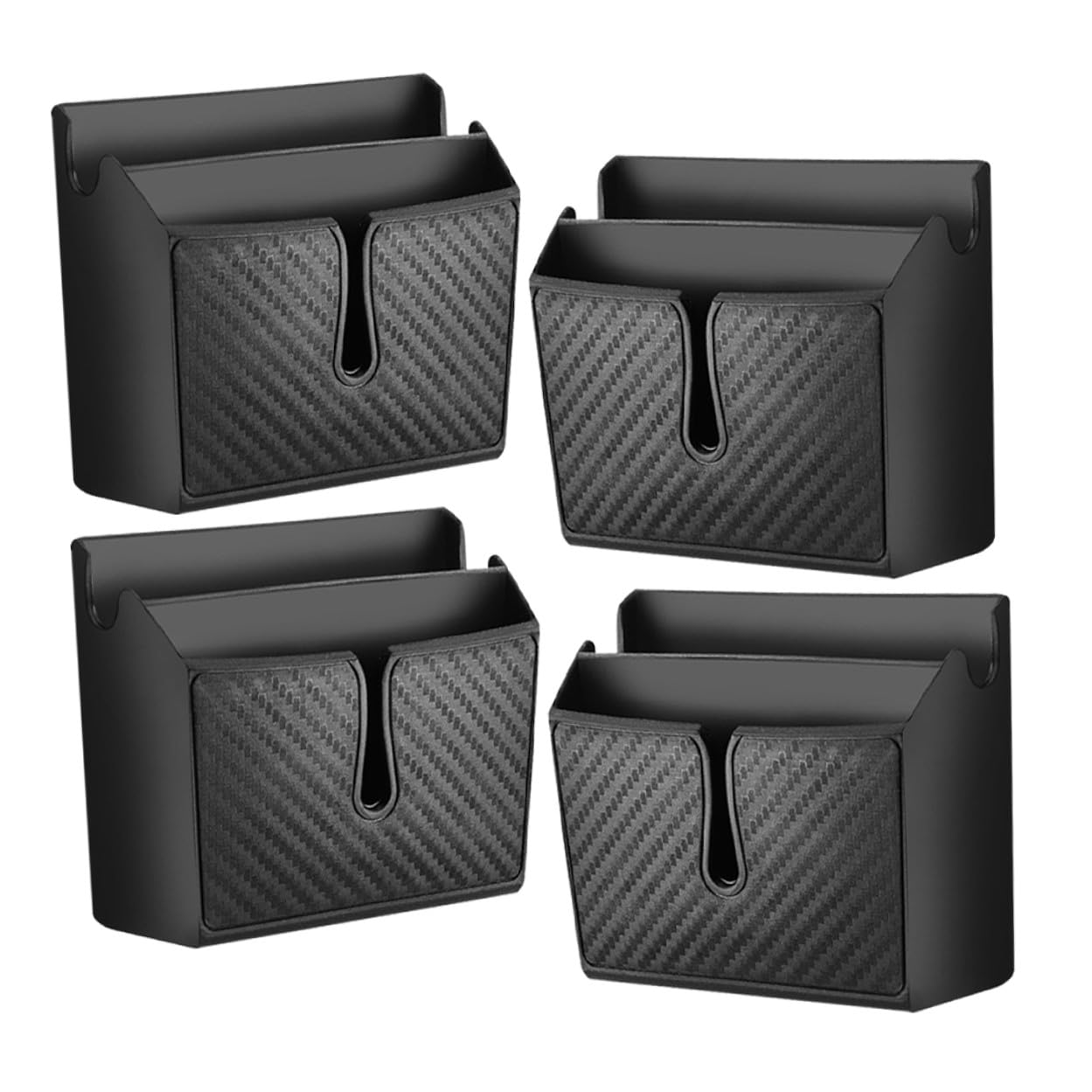 Organisateur voiture adhésif compact support rangement mobile