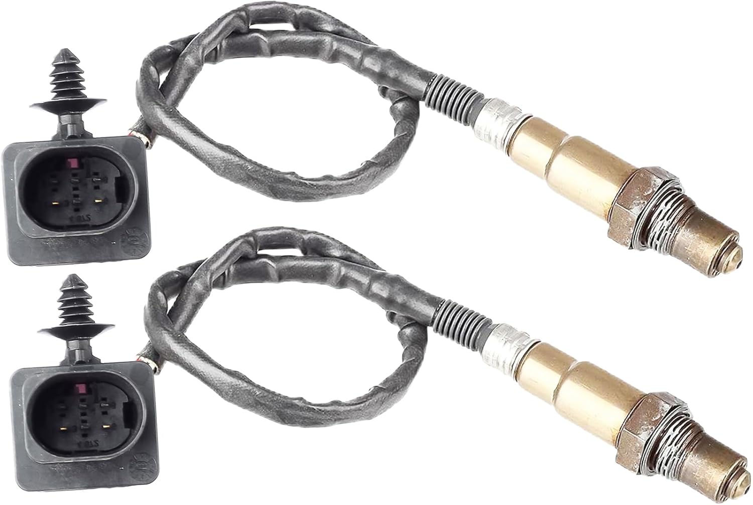 1 Pair Front Left and Right Side Oxygen Sensor Replacement for Ford 2009-2014 F-150 E-150 E-350 Van Mustang 2Pcs Upstream O2 Sensors 234-5113