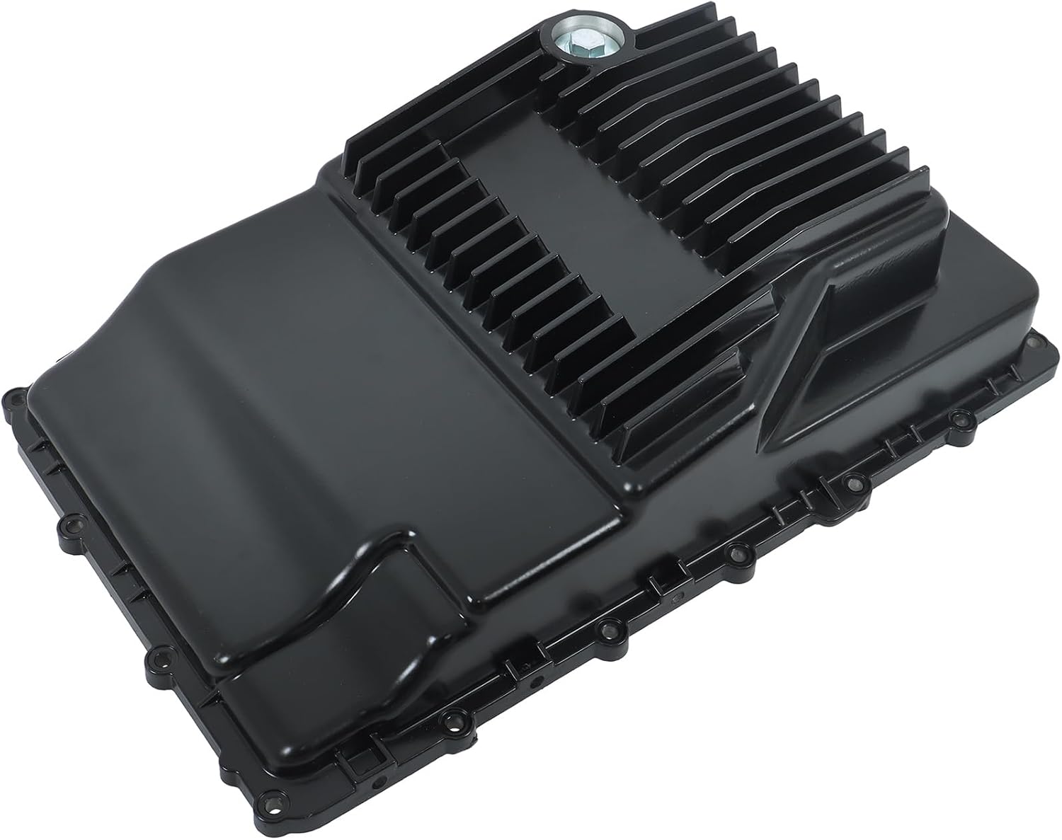 Cast Aluminum Deep Transmission Pan Replacement for F150 6 Cyl 3.3 Liter 2021-2024 Replacement for Explorer 4 Cyl 2.3 Liter Turbo 2020-2024 328053110