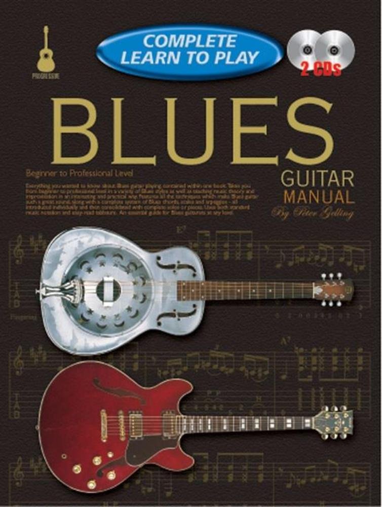 Progressive Complete Learn To Play Blues Guitar by Peter Gelling - 9781864692402