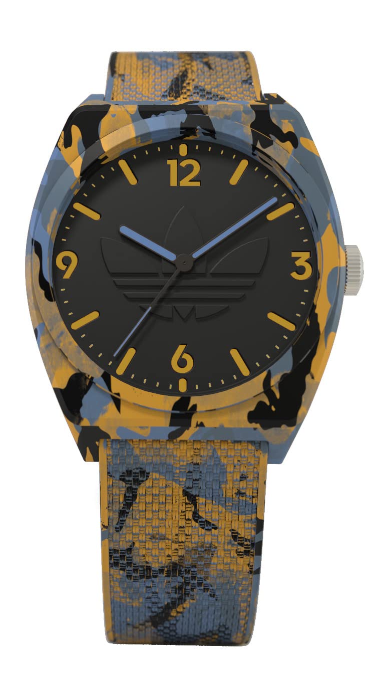 adidas Unisex Yellow Band Camo Resin Strap Analog Watch (Model: Aost225672I), Yellow Band, Band Color-Yellow,Dial Color-Black (B0BZJTTTFC) Amazon Price History, Amazon Price Tracker