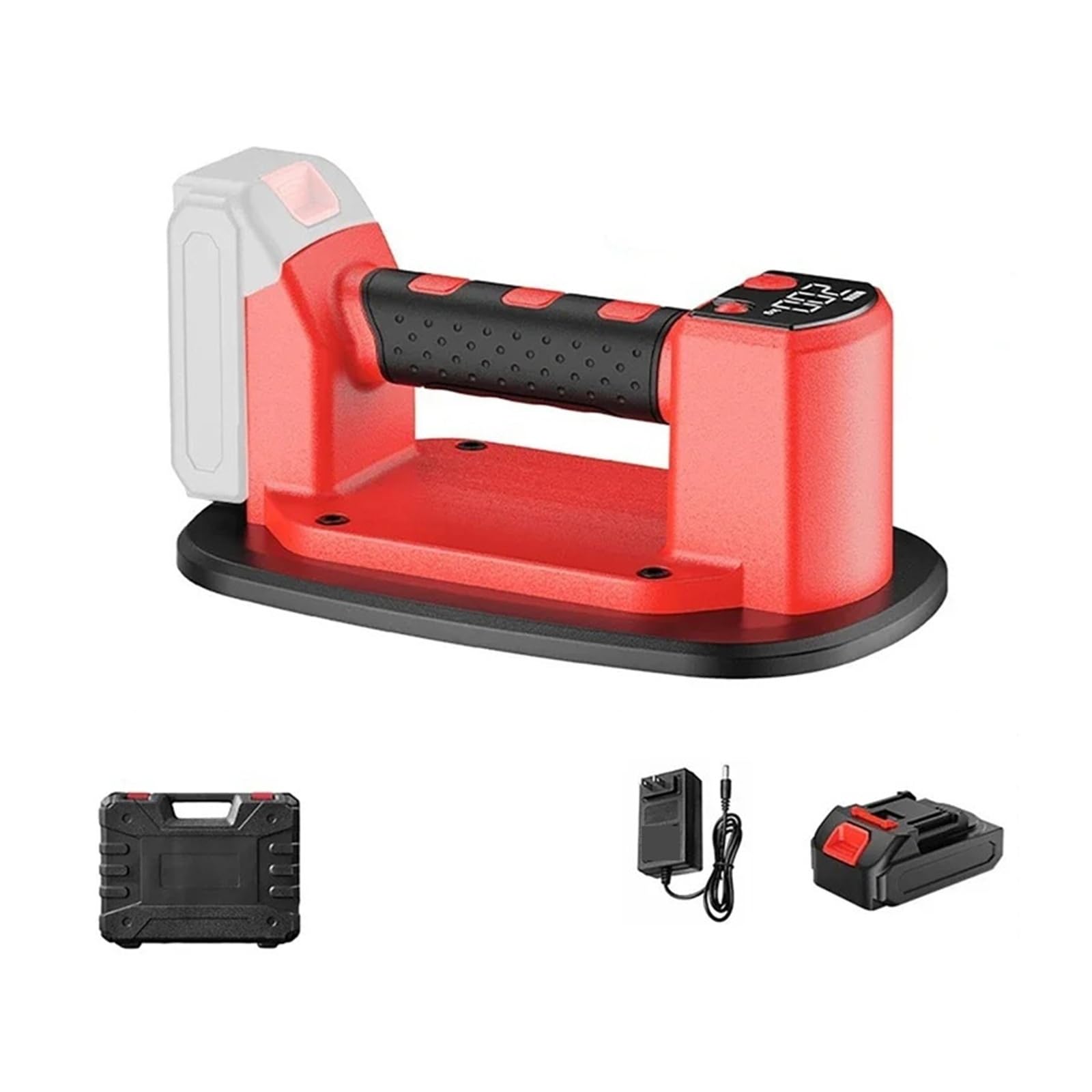 Leprem One Color 200Kg Industrial Grade Electric Vacuum Suction Cup Glass Lifter Granite Ceramic Tiles Lifting Tool