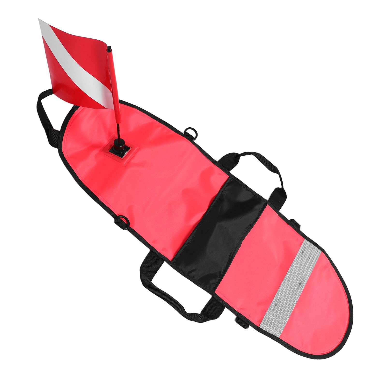 ibasenice Diving Buoy Inflatable Signal Float with Safety Flag Visible Open Water Swim Marker for Women And Men Professional Dive Float for Spearfishing And Scuba