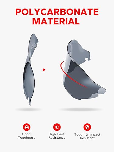 Miniatura 11 de Parabrisas de 6 pulgadas, negro(Black 6")