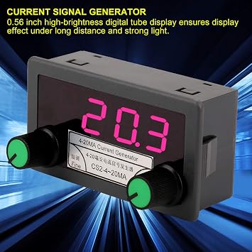 4-20mA Current Signal Generator Digital Current Analog Signal Generator Coarse Fine Tuning Constant Current Output