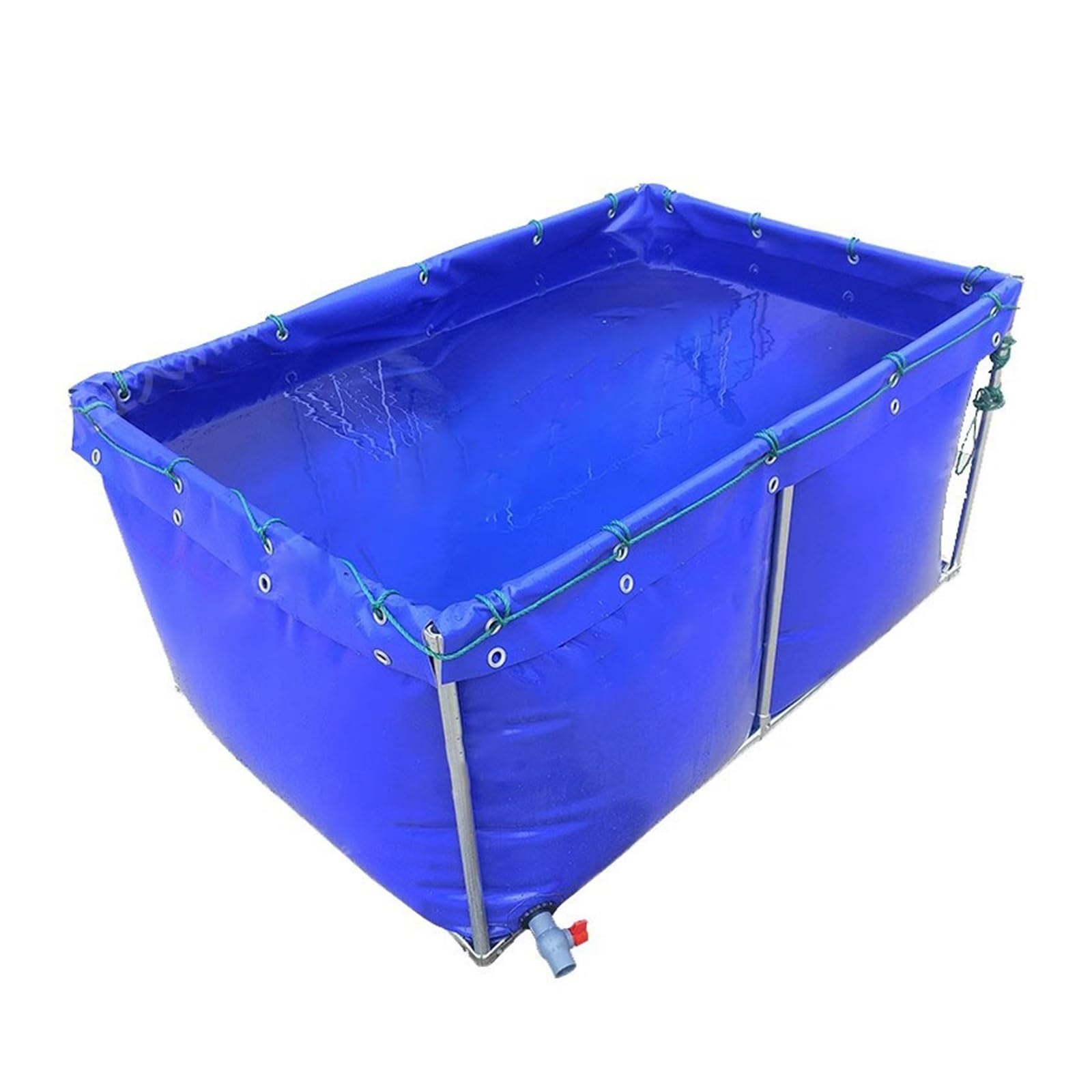 Bassin à poissons en bâche épaisse portable pour l'élevage