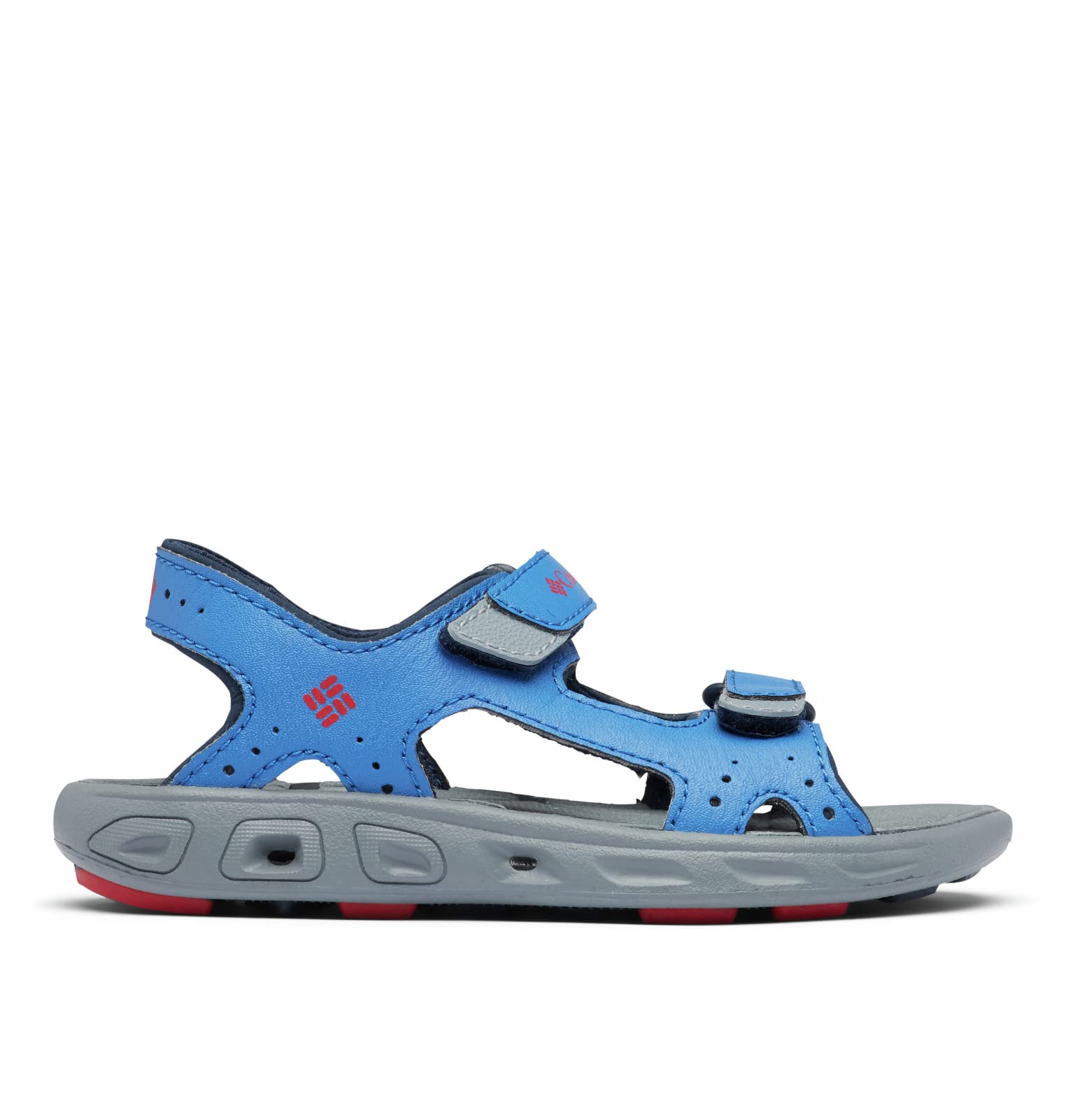 Columbia Childrens Techsun Vent Sandalias De Senderismo Y Trekking para Unisex niños, Azul (Stormy Blue x Mountain Red), 31 EU
