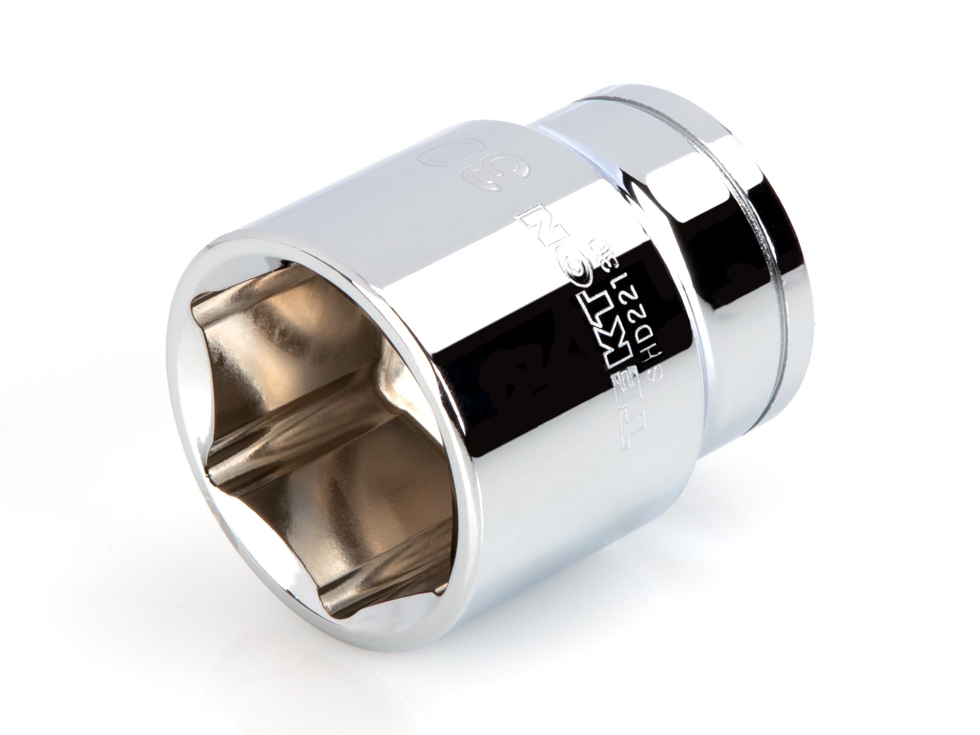 TEKTON 1/2 Inch Drive x 30 mm 6-Point Socket | SHD22130 | Shallow