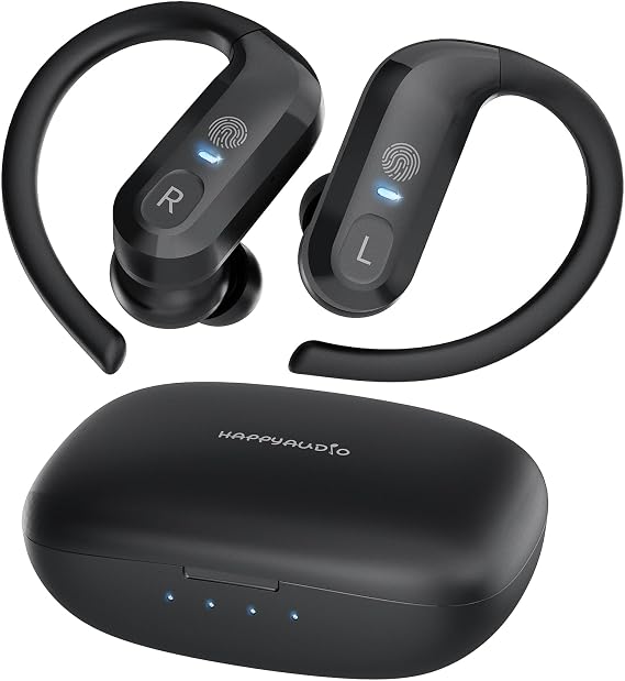 Hearing Aids, Hearing Aid Rechargeable, Hearing Aid for Adults Seniors - Hearing Aid with Portable Charging Case, 5-Level Volume Control - Comfortable Fit