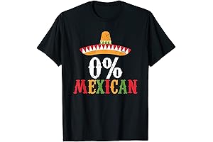 0% Mexican Cinco De Mayo Fiesta Sombrero Unisex Shirt