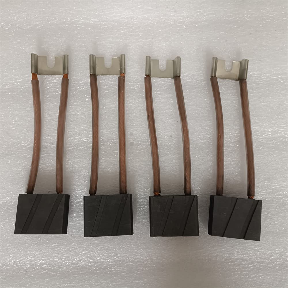 4 spazzole in grafite a 2 fili per motore 0009718158 12,5 x 40 x 32 12,5 x 40 x 32 mm per accessori per carrelli elevatori elettrici Linde