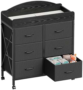 Amazon.com: Black Dresser For Baby Nursery