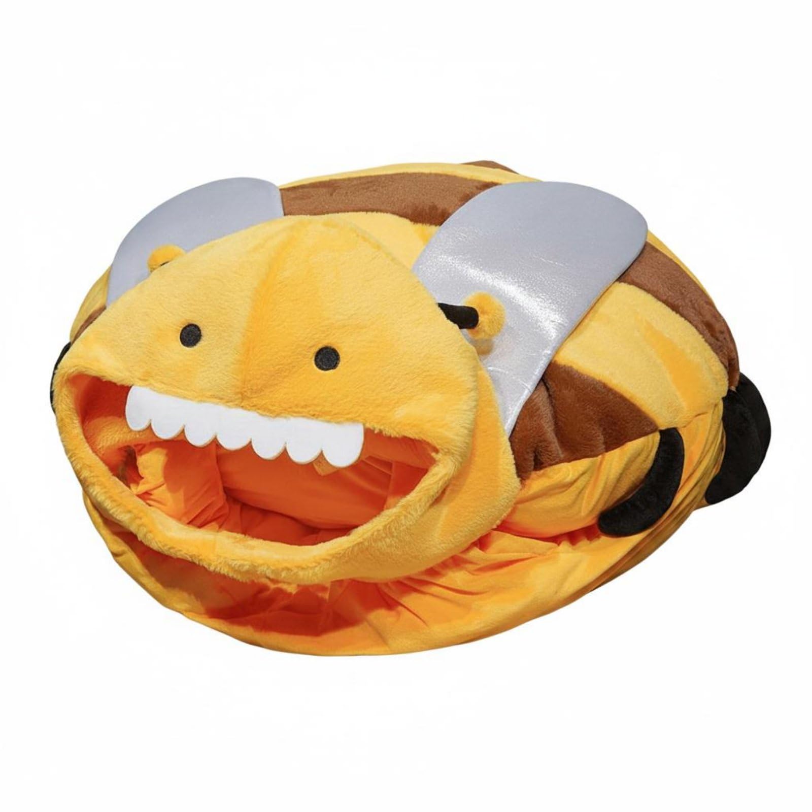 Costume Ape Peluche Bambola Indossabile Tuta Ape Fatto con Imbottitura Morbida Sensazione Confortevole per Uso Prolungato, 60 Cm