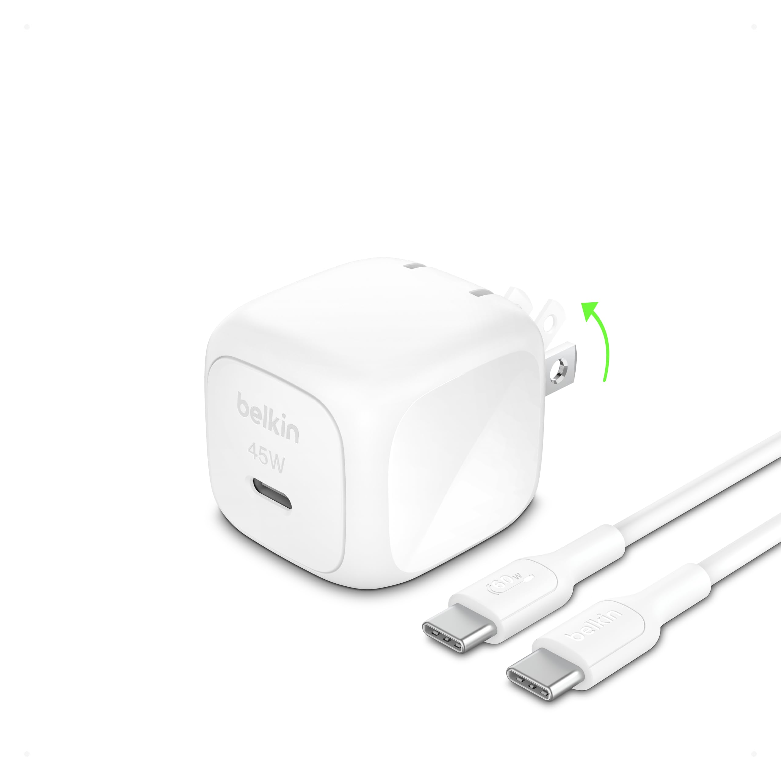 Amazon.co.jp: Belkin Cubic Charger 45W 充電器 type-c iphone18対応