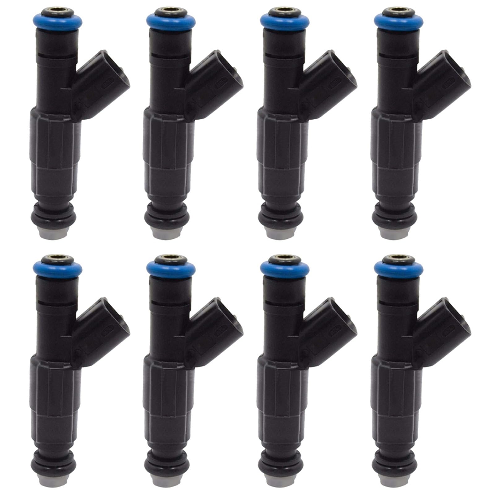 Gaozhigg One Color 8Pcs Fuel Injector Compatible With Mercruiser V8 350 Mag 5.0 4.3 6.2 0280156081 12567905