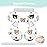 vocheer Baby Travel Pillow(Upgraded), Head and Neck Support Pillow for Pushchair, Car Seat,Stroller, Bouncer, Cotton(Bear)