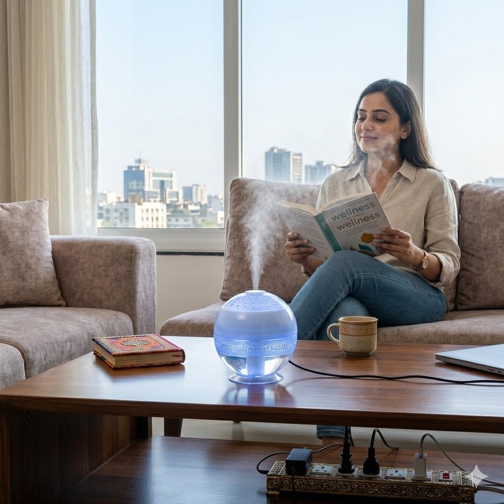 AIR O MATIC Air Purifier - Humidifier & Aroma Diffuser -4