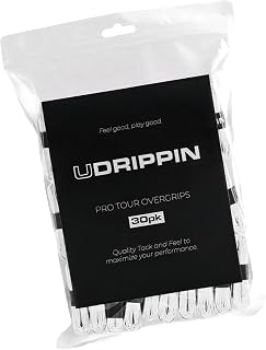 Pickleball Pro Tour Grips, Cushioned, Sweat-Resistant Overgrips for All Racquet Sports – High Tack, Moisture-Wicking Grip Tape for Enhanced Comfort & Control