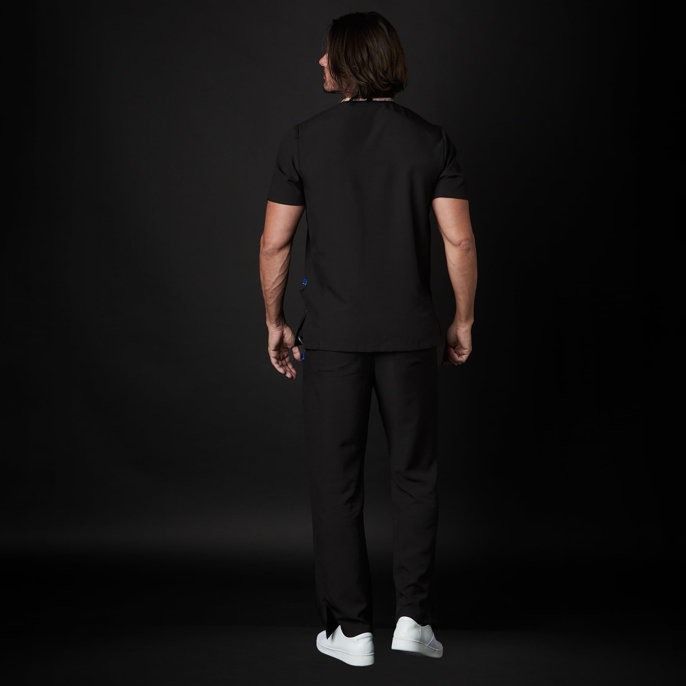 GALLANTDALE Set Sanitario Hamptons Diamond Uomo Resistente Uniforme Pigiama Abbigliamento Da Lavoro Medico Medico Odontoiatria Veterinaria