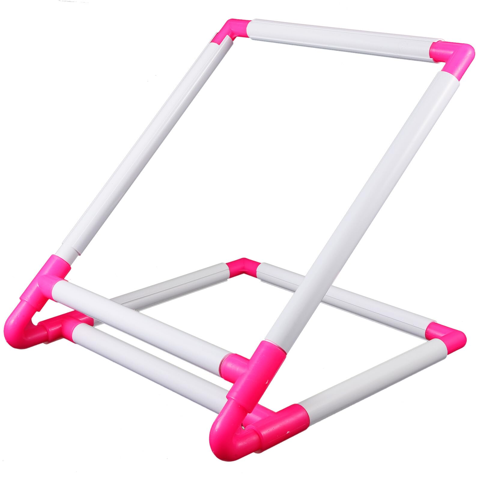 Ipetboom Aro de Bordar Clip Ajustable Pequeño de Plástico Resistente para Punto de Cruz y Manualidades Marco para Bordado DIY Accesorios para Costura y Decoración