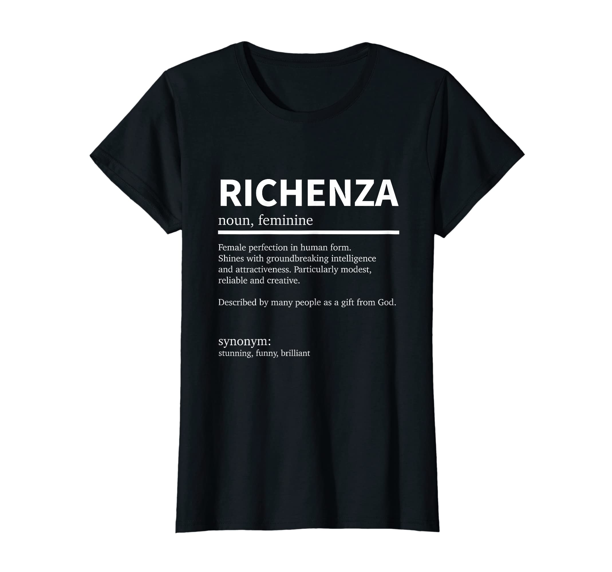 Definition Richenza First Name Richenza First Name T-Shirt