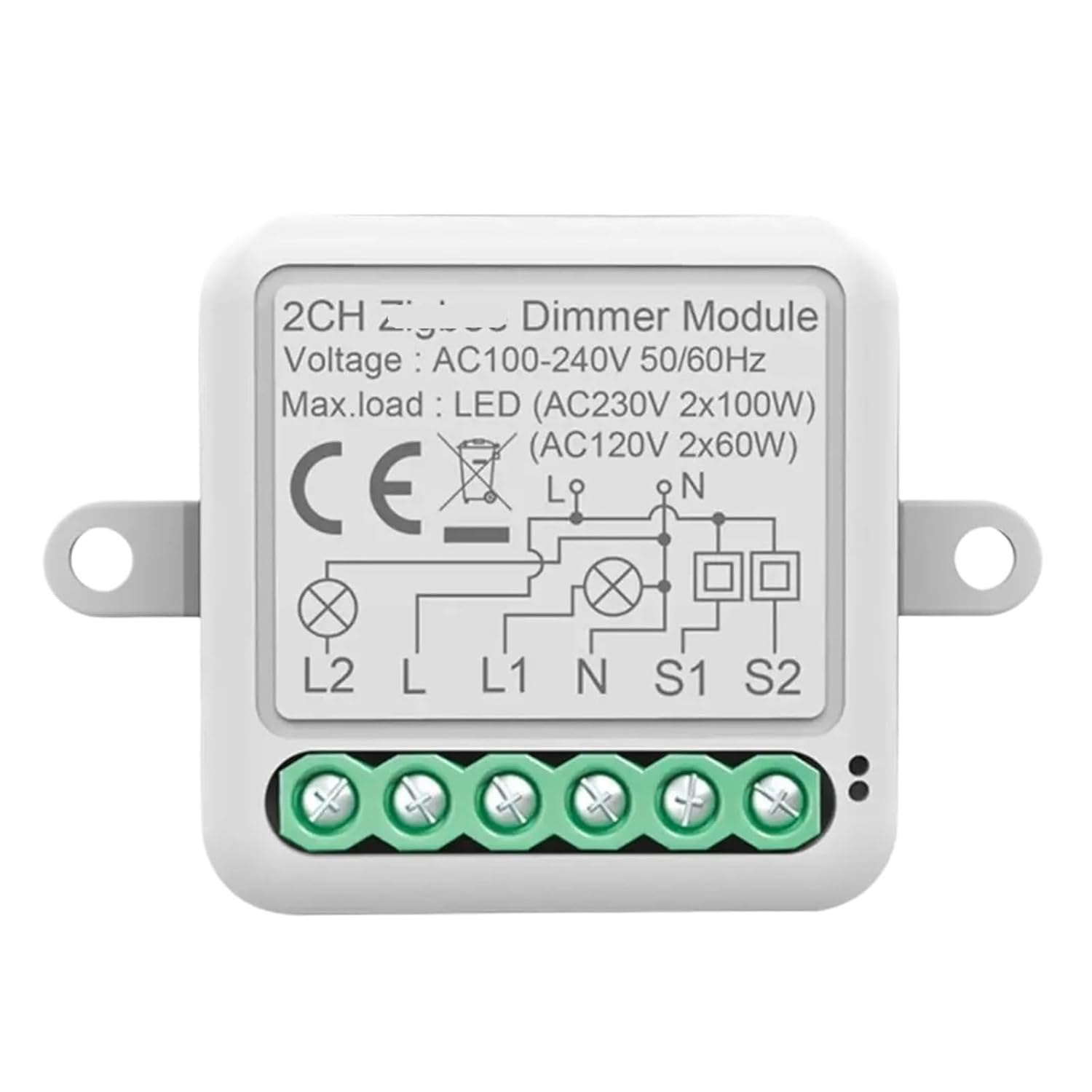 Smart dimmer switch module supports 2-way control of LED light dimmer switch