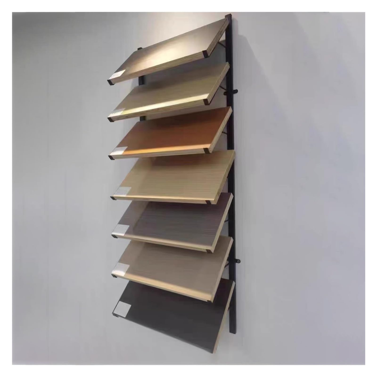 Présentoir mural pour carrelage de 31 cm - Support d'échantillon robuste