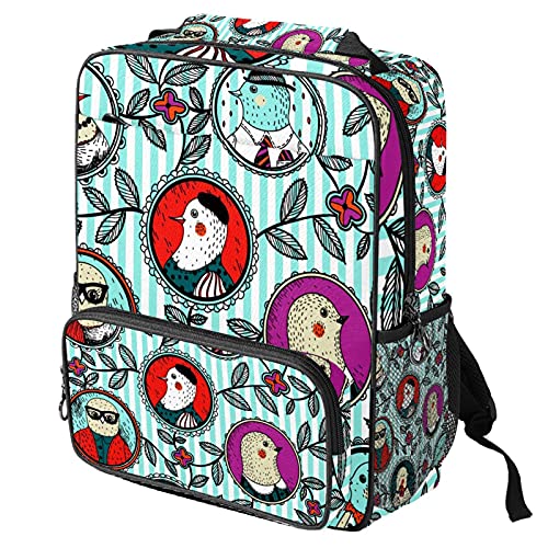 Sac de travail tendance à rayures bleues pour femme et homme idéal pour le métro et bureau