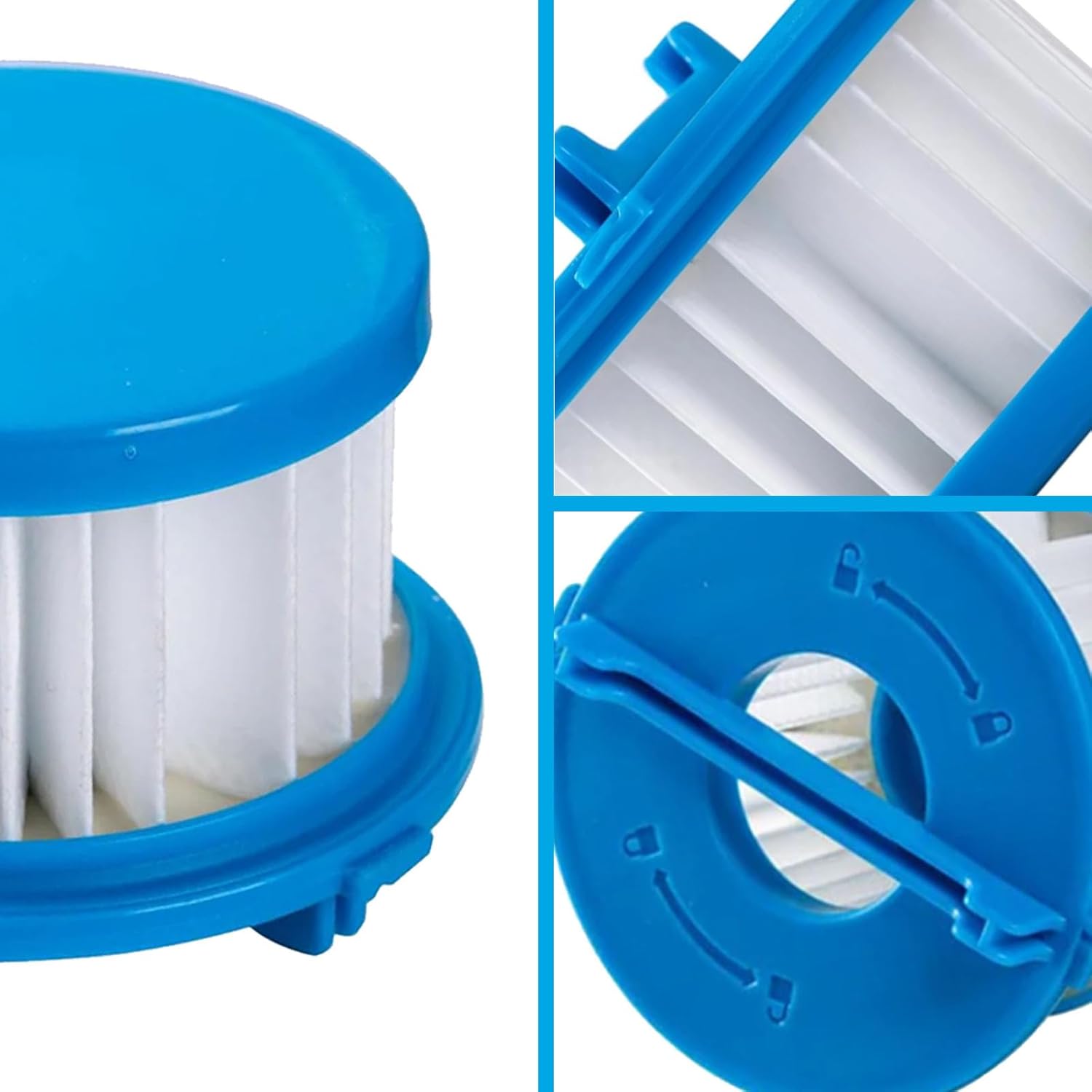 MZY LLC 4 Pack A32F02 Replacement Filter for Ryobi 18V ONE+ Wet/Dry Hand Vacuum Cleaner PCL702 PCL702B PCL702K