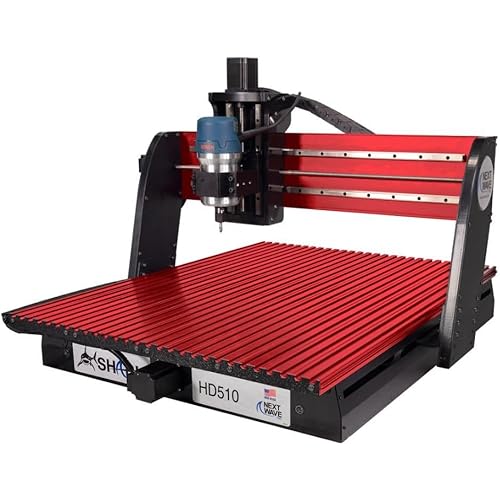 Next Wave CNC Shark HD510 includes Vcarve Design Software. CNC for Routing/Engraving/Laser on Wood/Acrylic/Non-Ferrous Metal