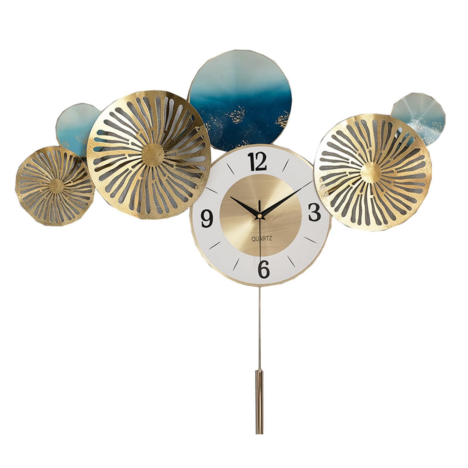 Horloge murale salon style européen pour sublimer votre entrée moderne