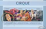 2013 Circus Guinée 9777-9779 Feuille Miniature (complète. édition) Neuf avec Gomme Originale ** MNH 2013 Circus (Timbres pour Les collectionneurs) Cirque