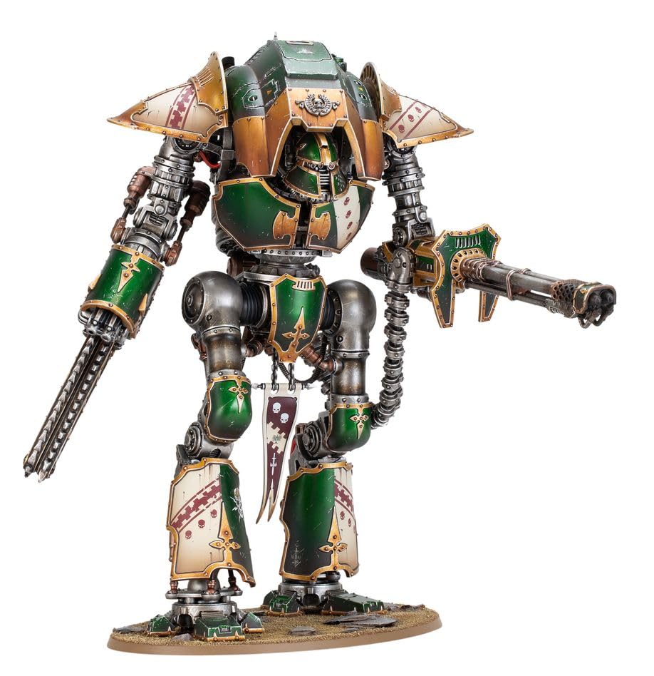 ウォーハンマー インペリアルナイト ナイトクルセイダー 全塗装 完成品 ウォーハンマー インペリアルナイト カニスレックス 全塗装 完成