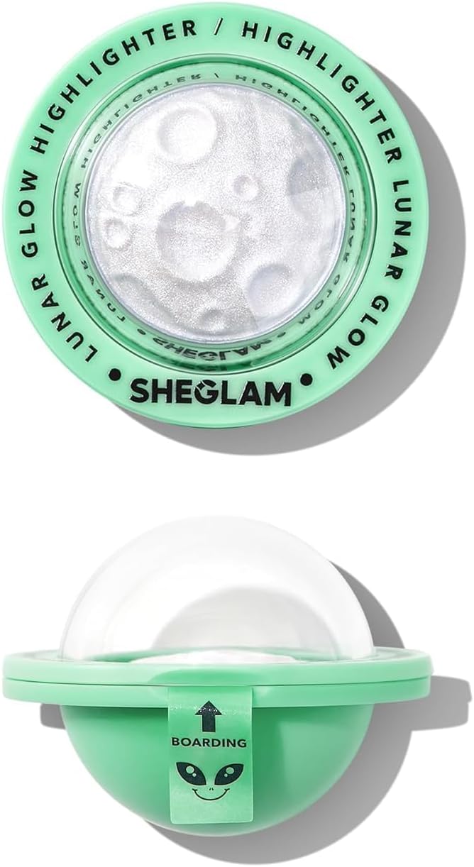 Lunar Glow Highlighter - Neutron Star - Silky Creamy - Shimmery - Medium Coverage - Radiant Glow - Unisex - 0.17 Ounce (Pack of 1)