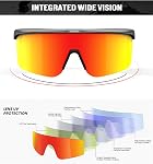 KALIYADI Polarized Sports-Sunglasses Men Cycling-Sunlasses: Lightweight Running Sun Glasses UV400 Protection Golf Fishing